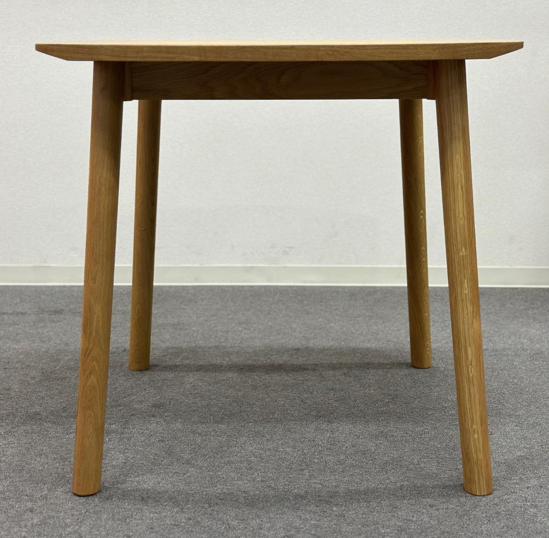 美品■ウニコ■SOLK　ダイニングテーブル　W800　カフェテーブル　2人用