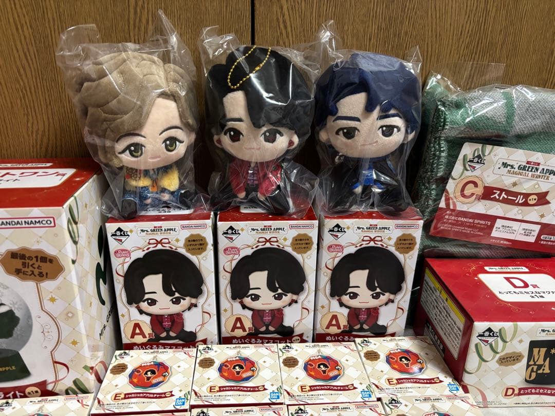 新品35種 フルコンプセット 一番くじ ミセスグリーンアップル レア