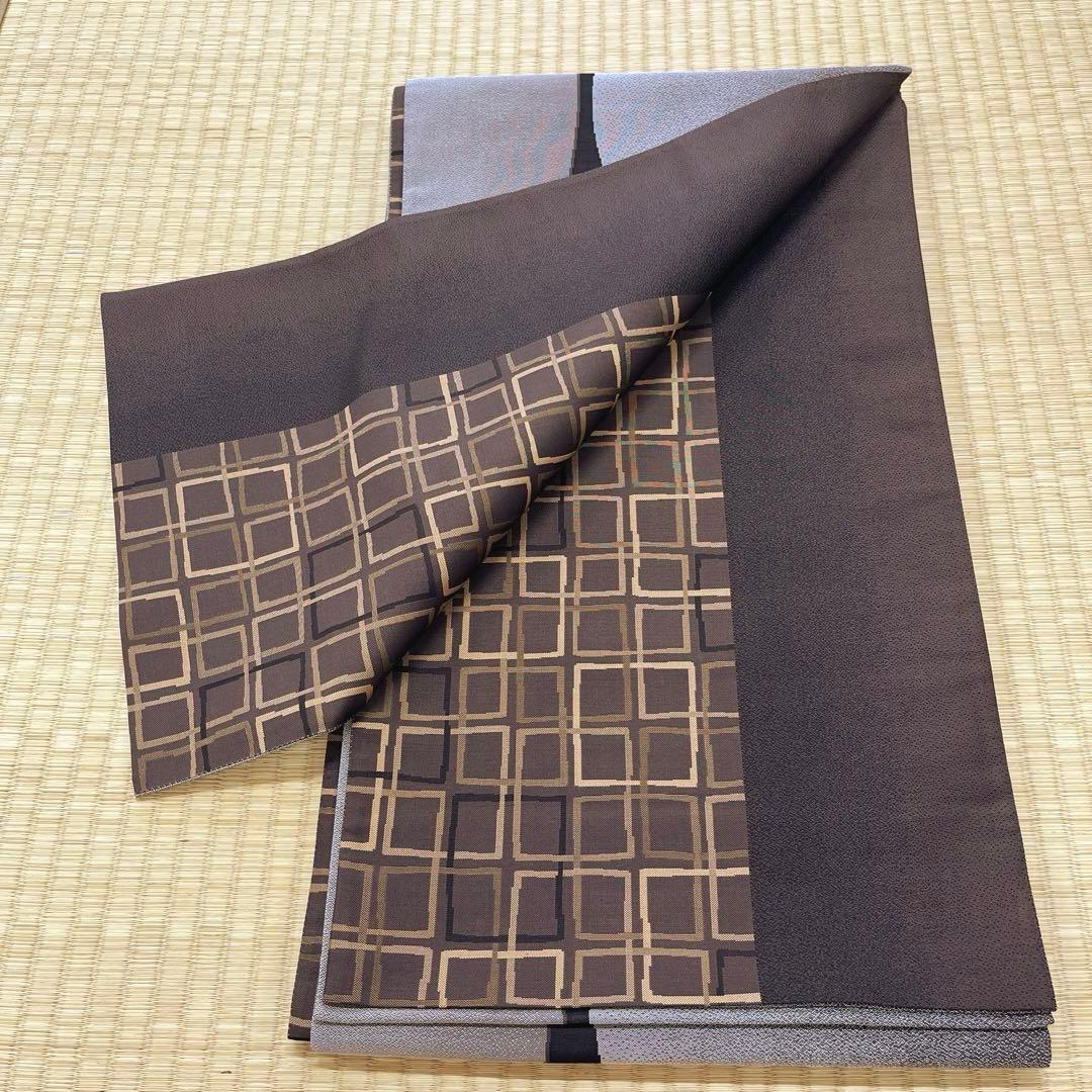 正絹 両面全通袋帯 しゃれ袋帯 菱屋六右衛門 高垣織物
