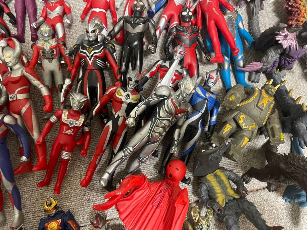 ウルトラマンシリーズ ゴジラシリーズ ソフビ フィギュア まとめ売り