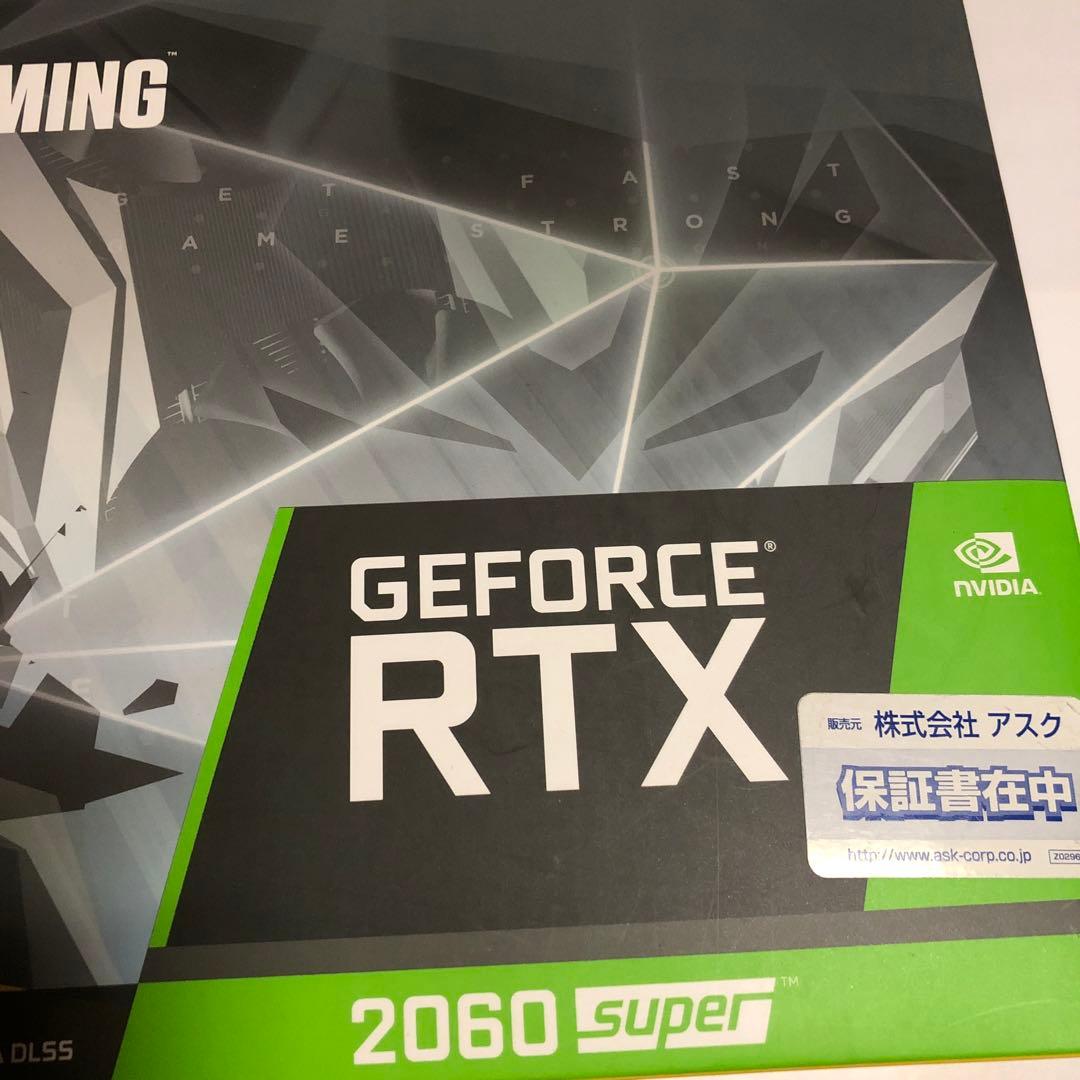 ジャンク】ZOTAC GeForce RTX2060SUPER ZOTAC GAMING GEFORCE RTX 2060