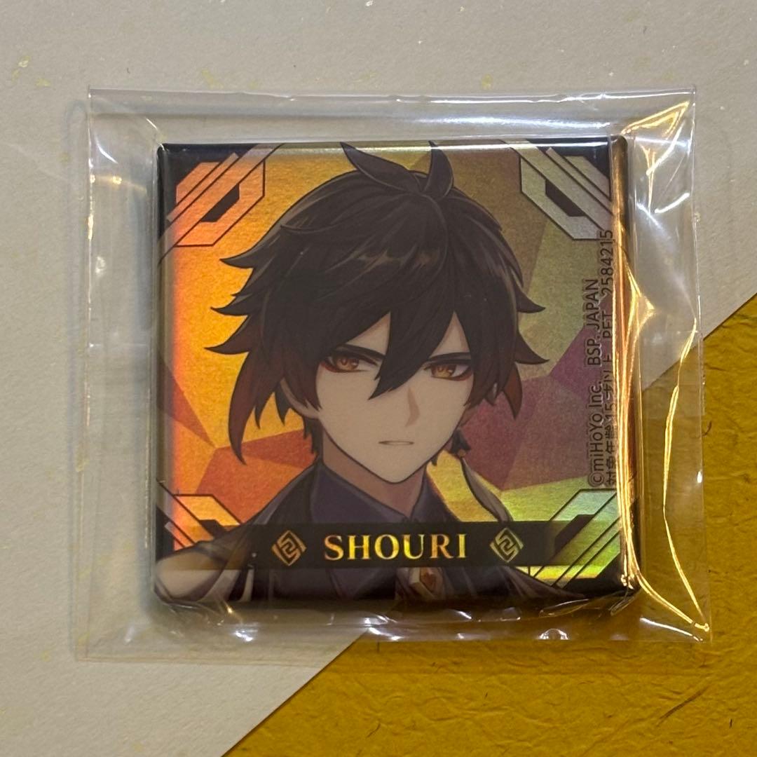 原神鍾離sega セガ缶バッジプライズGIGO セガ