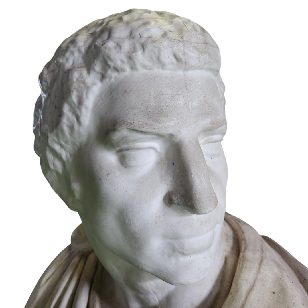 直接引渡限定 石膏像 ブルータス 胸像 デッサン 美術教材 インテリア