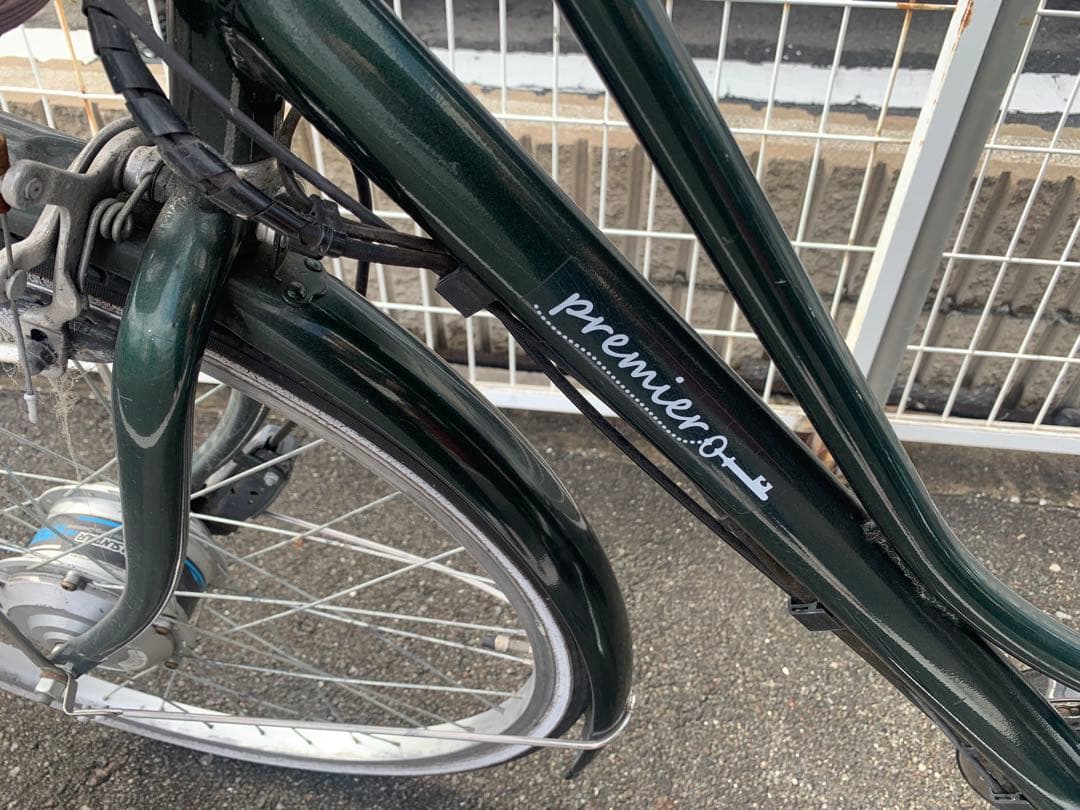 電動アシスト自転車 プリティッシュグリーンA18ALY0007 26インチ