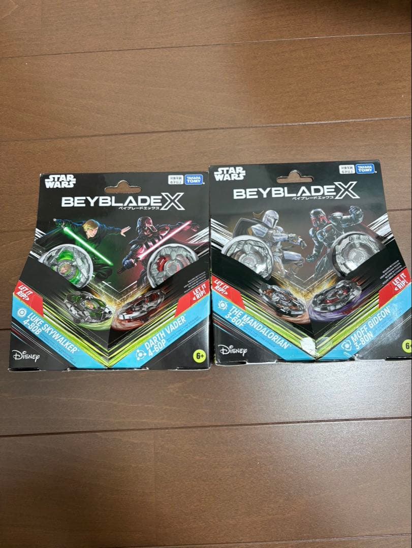 ベイブレードx スターウォーズコラボ ダブルスターター ディズニー 2点