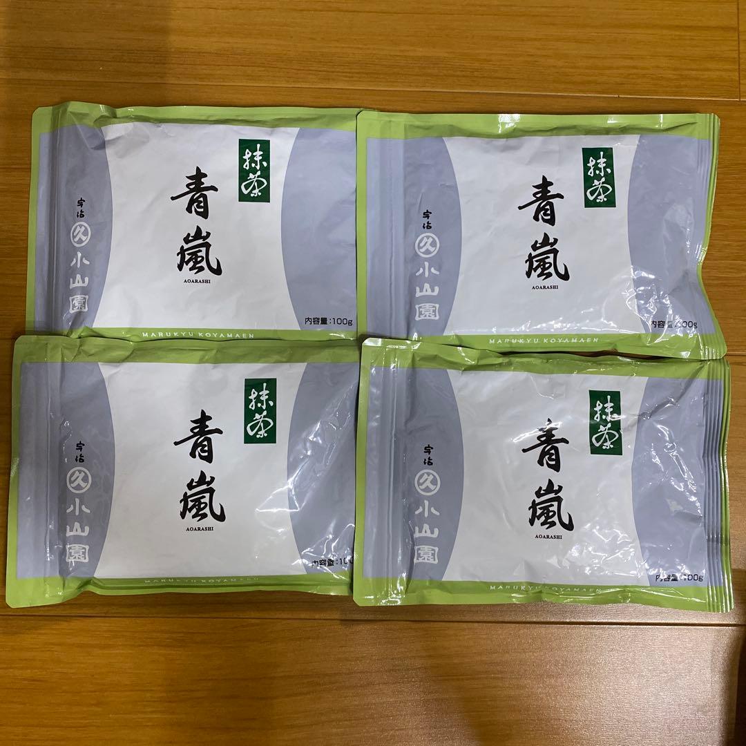 宇治 丸久小山園 抹茶 青嵐 袋入 100g 4袋 小山園 ⑥ - メルカリ