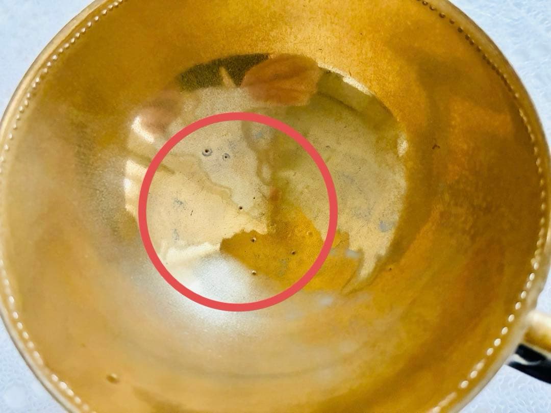 オールドノリタケ 金彩金盛コバルト地ティーセット カップ&ソーサー