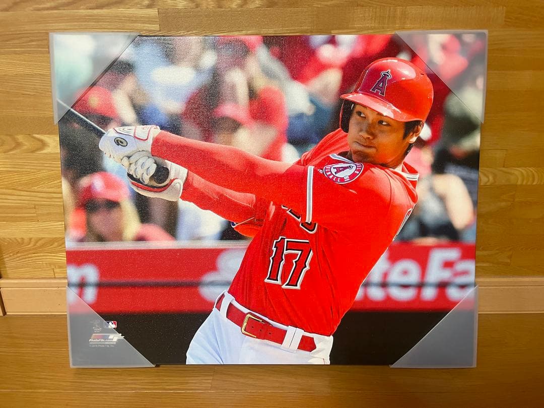 大谷翔平選手のフォトキャンバスパネル 2個セット