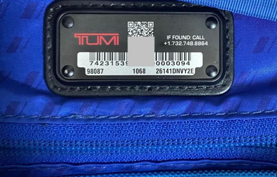 TUMI for ANA ALPHA2ネームプレート新品付き