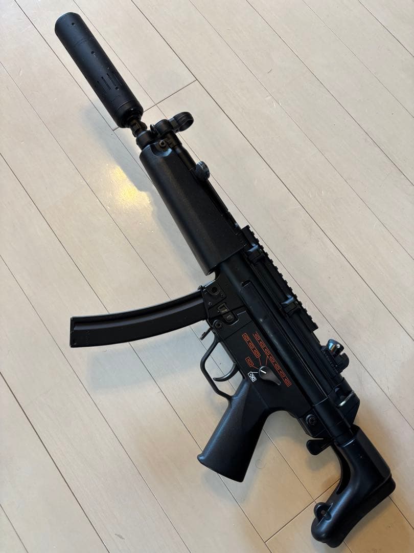 東京マルイ　MP5-Ｊ　サイレンサー　フラッシュハイダー　マウントベース