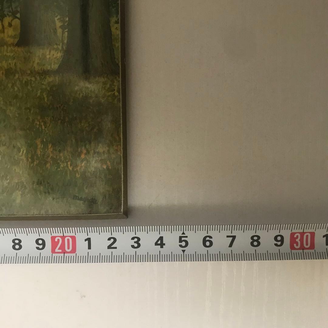 ルネ マグリット 白紙委任状 アートパネル ワシントン ナショナル