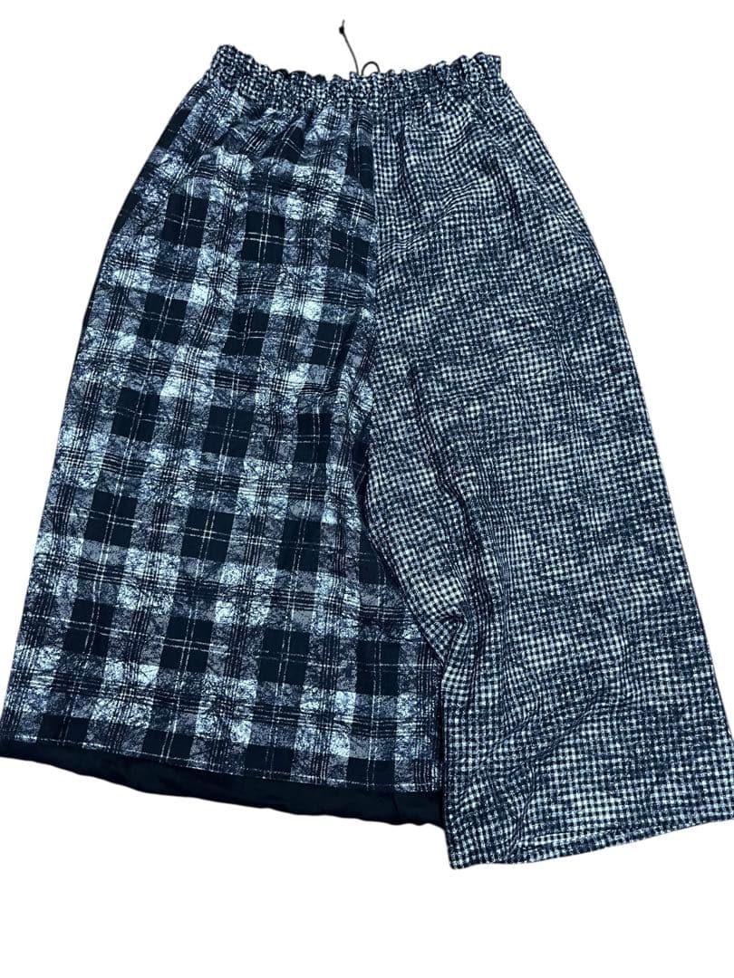 Y's ボトム　チェック　YX-P21-813 未使用保管品