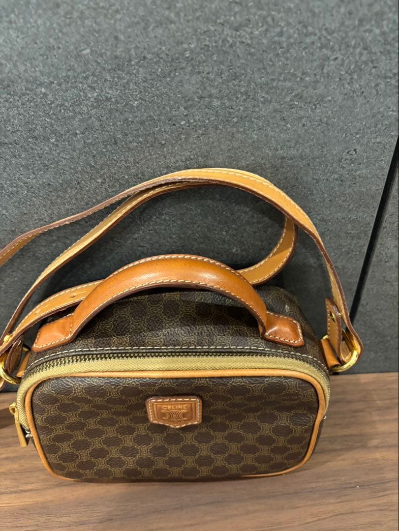 セリーヌ　マカダム　2wayショルダーバッグ