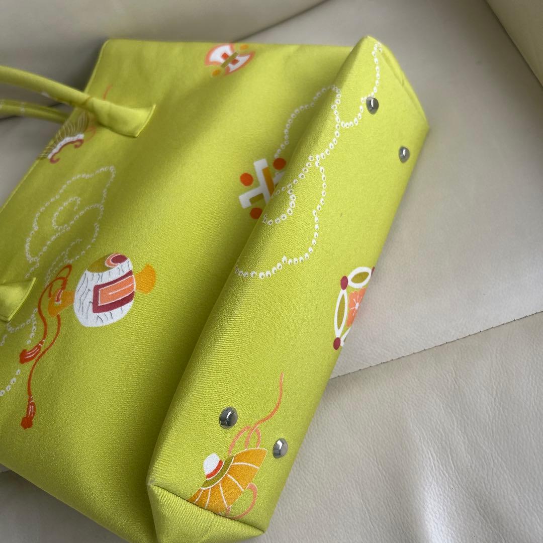 和装用トートバッグ 志ま亀宝づくし模様