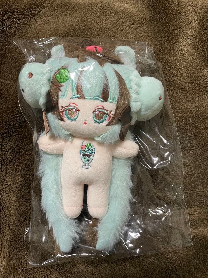 無属性ぬいぐるみ 10cm ちょこみんとにゃん 兎毛 無ぬい - メルカリ