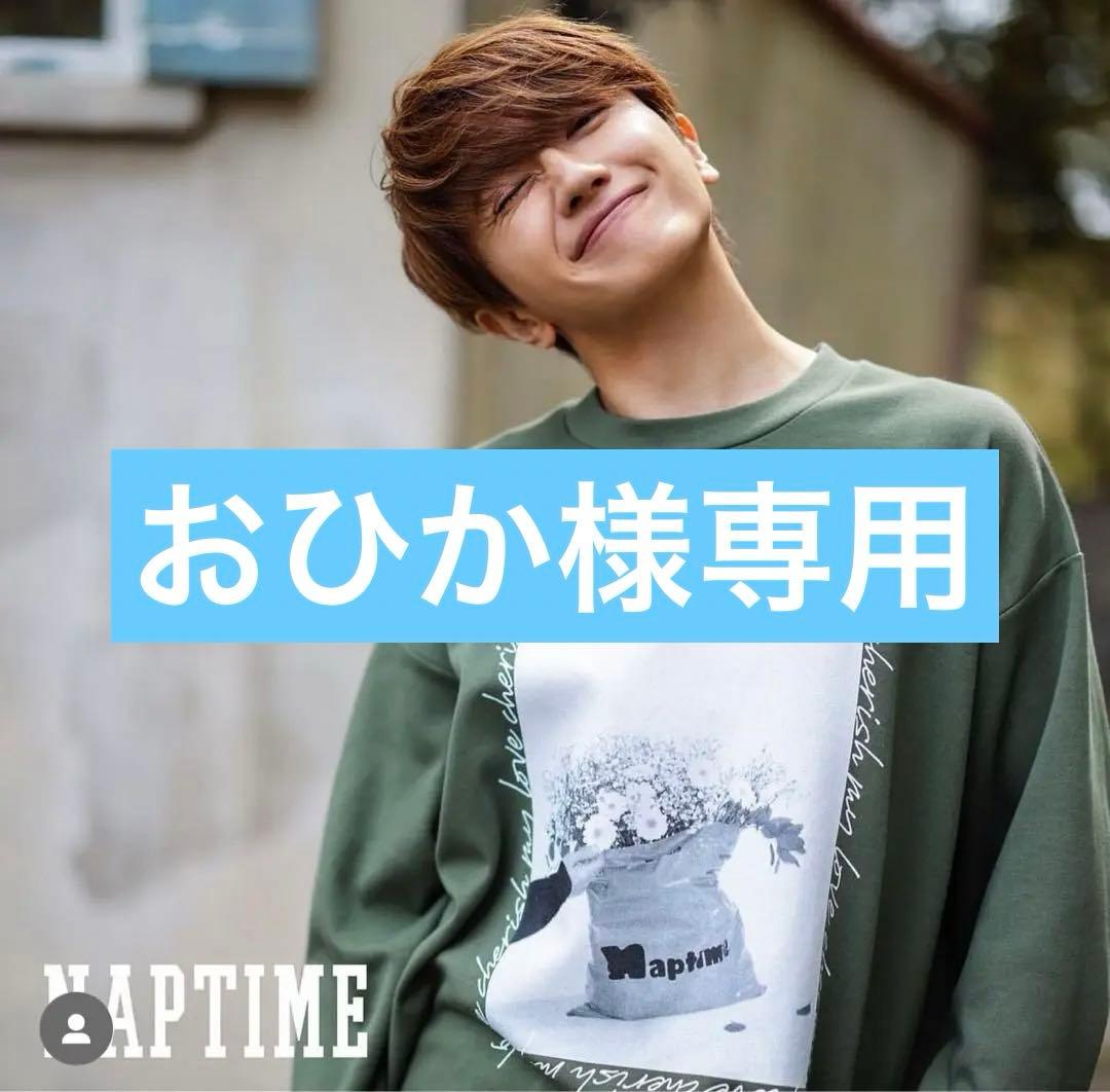 Nissy naptime フォトプリントプルオーバーカットソー