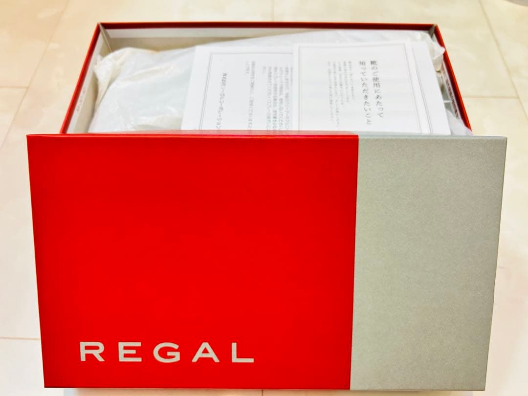 ★新品未使用品★定価33,000円！リーガル REGAL ストレートチップ 25