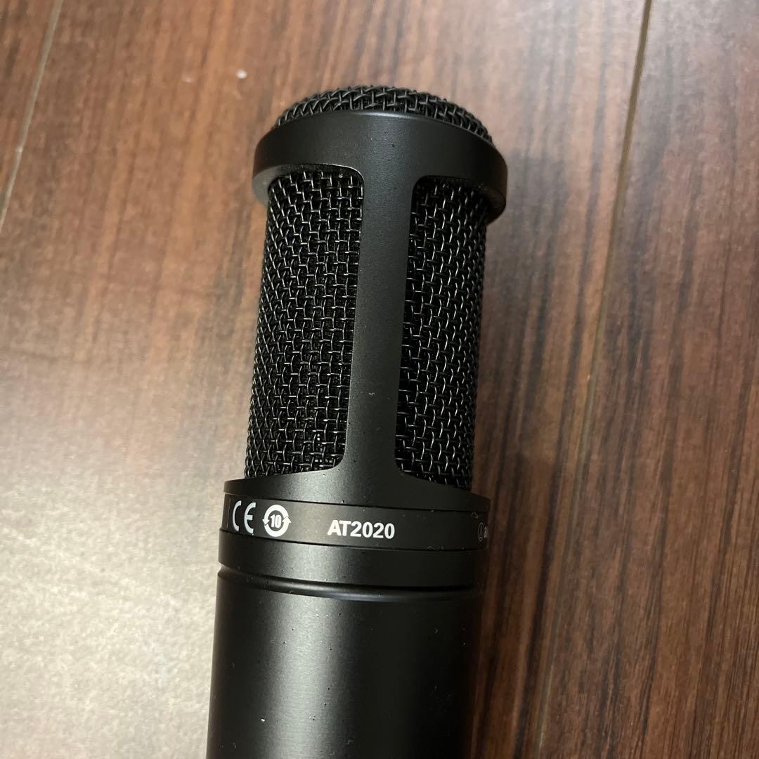 配信セット　録音セット　audio-technica コンデンサーマイクなど