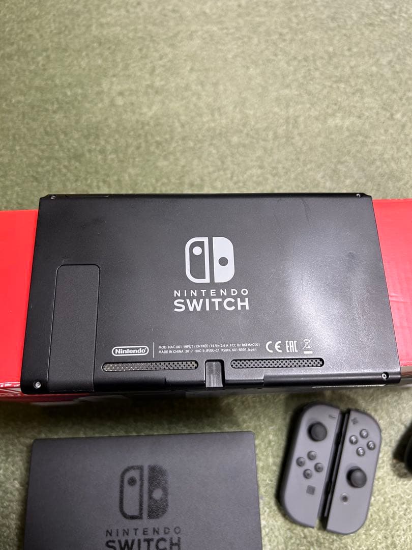 Nintendo Switch グレー本体 付属品