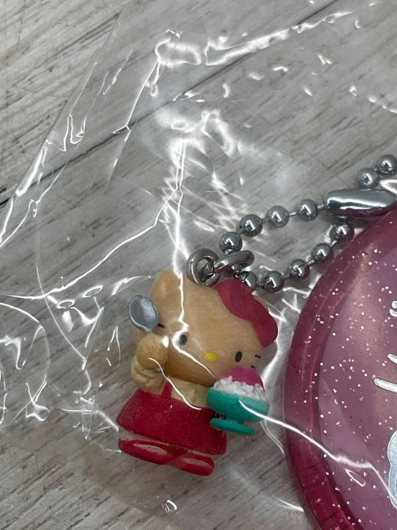 希少 当時物 ハローキティ 夕焼け マスコット付きハンドミラー 7種 03年