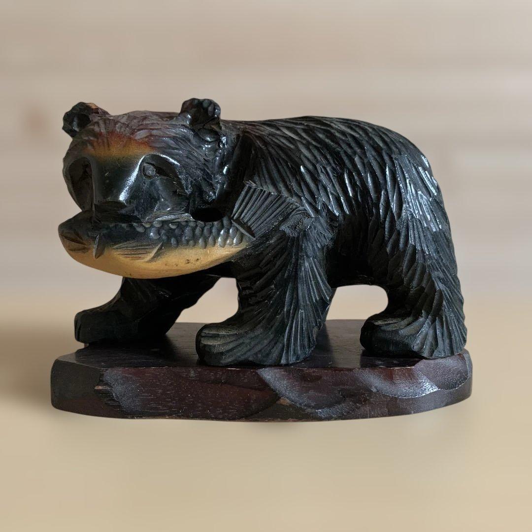 古民家インテリアにオススメ！昭和時代の木彫り熊