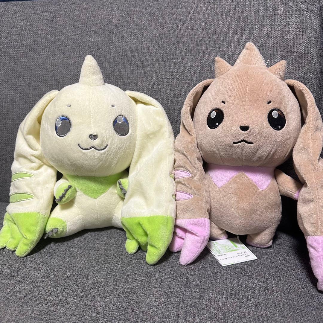 デジモンでっかいぬいぐるみ〜テリアモン＆ロップモン