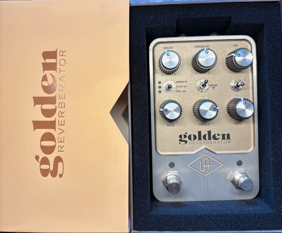ギター UAFX golden REVERBERATOR
