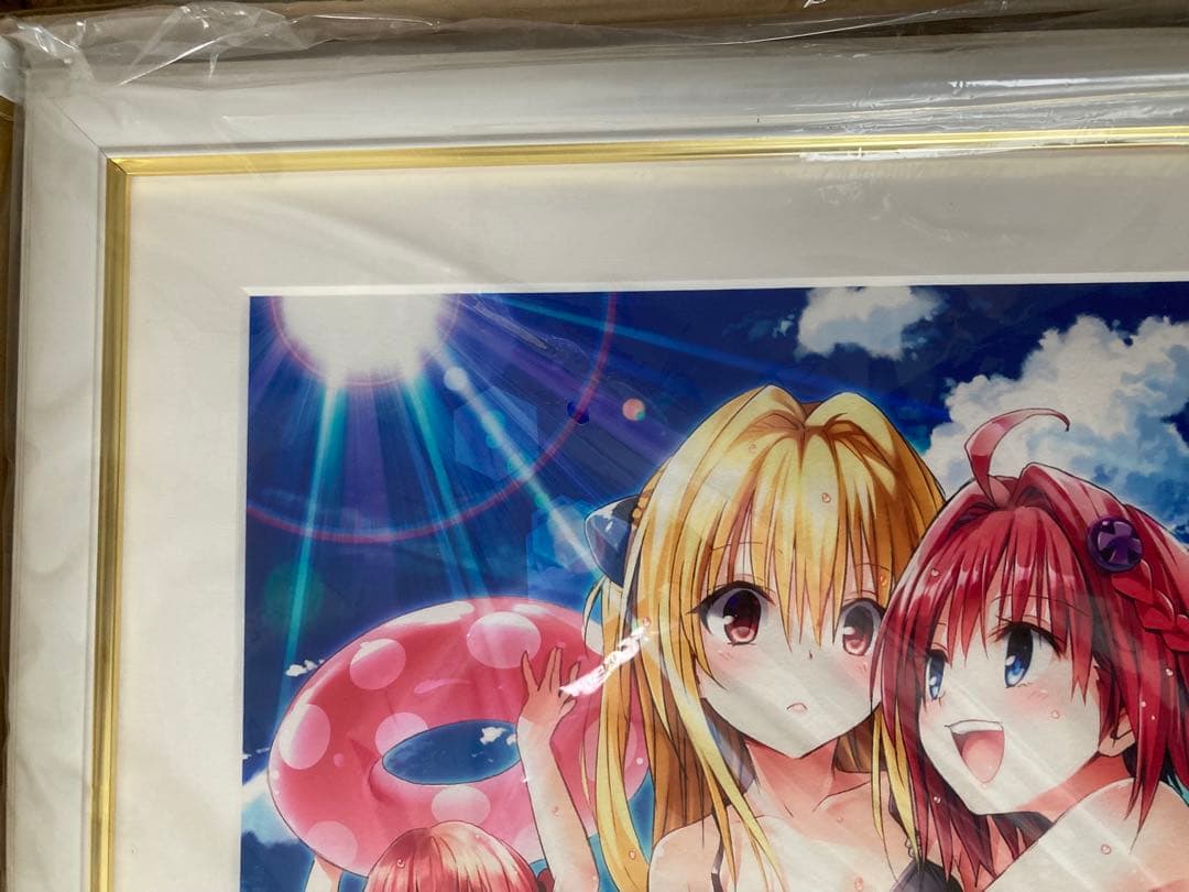 ToLOVEる　プレミアムカラーアート　太陽と水着！ 15周年記念原画展