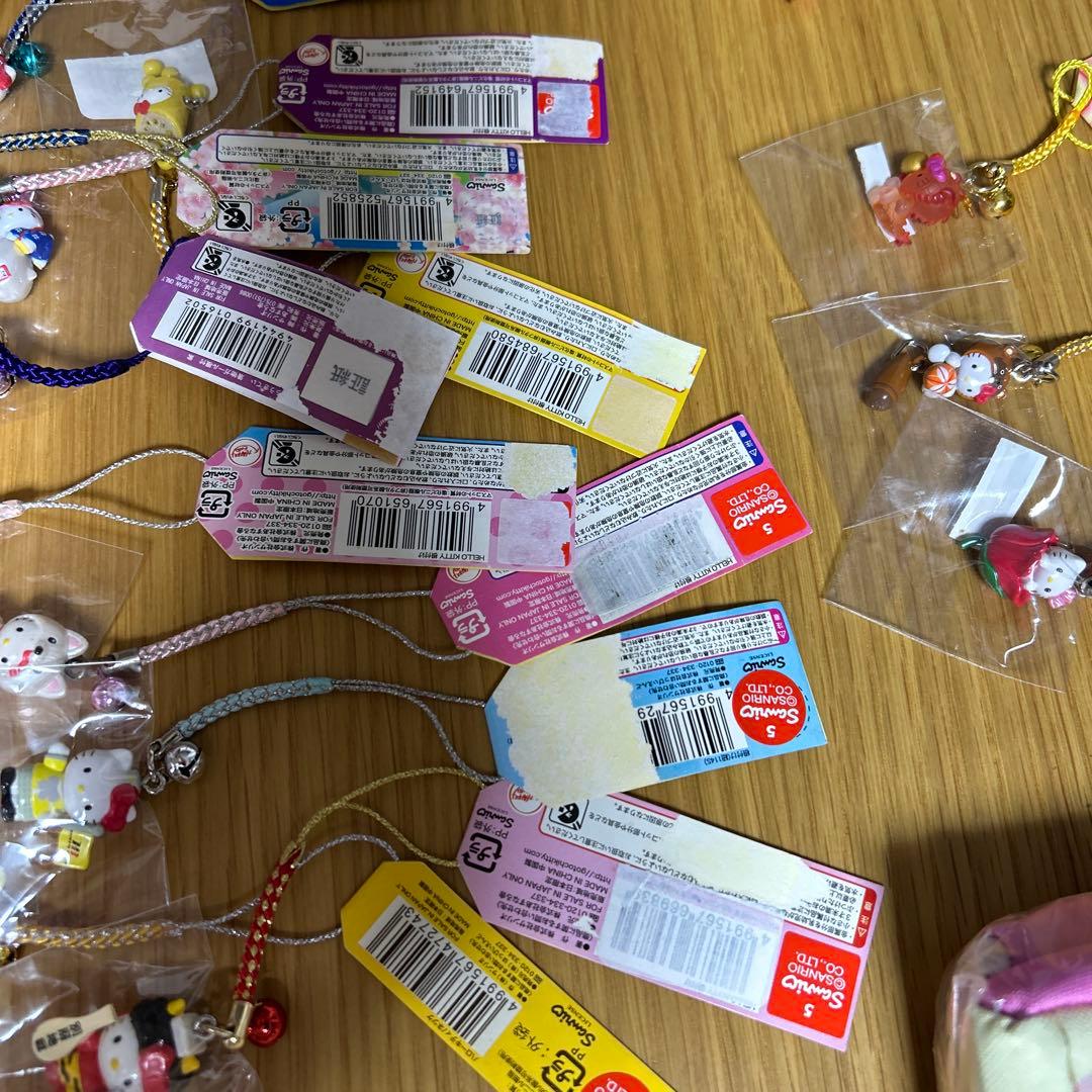 希少☆キティちゃん ストラップ ボールペン ミラー ぬいぐるみ雑貨