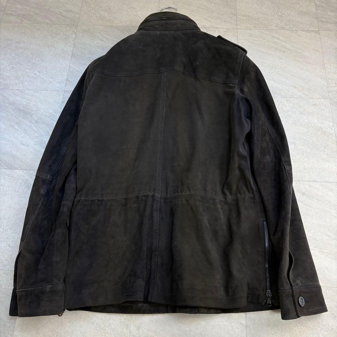 BEAMS 別注 EMMETI SERSE ゴートスウェード レザー M-65