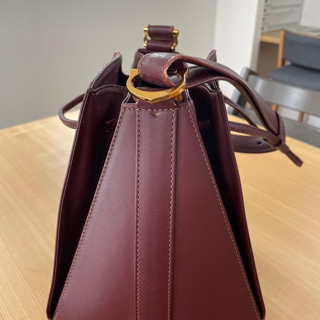 カルティエ　レザー バケツ型