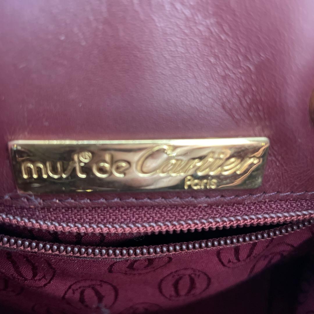 カルティエ　レザー バケツ型