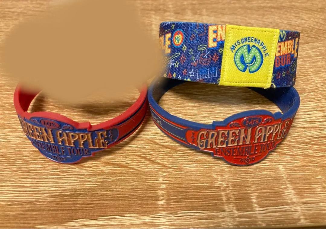 Mrs. GREEN APPLE ラバーバンド 3点セット