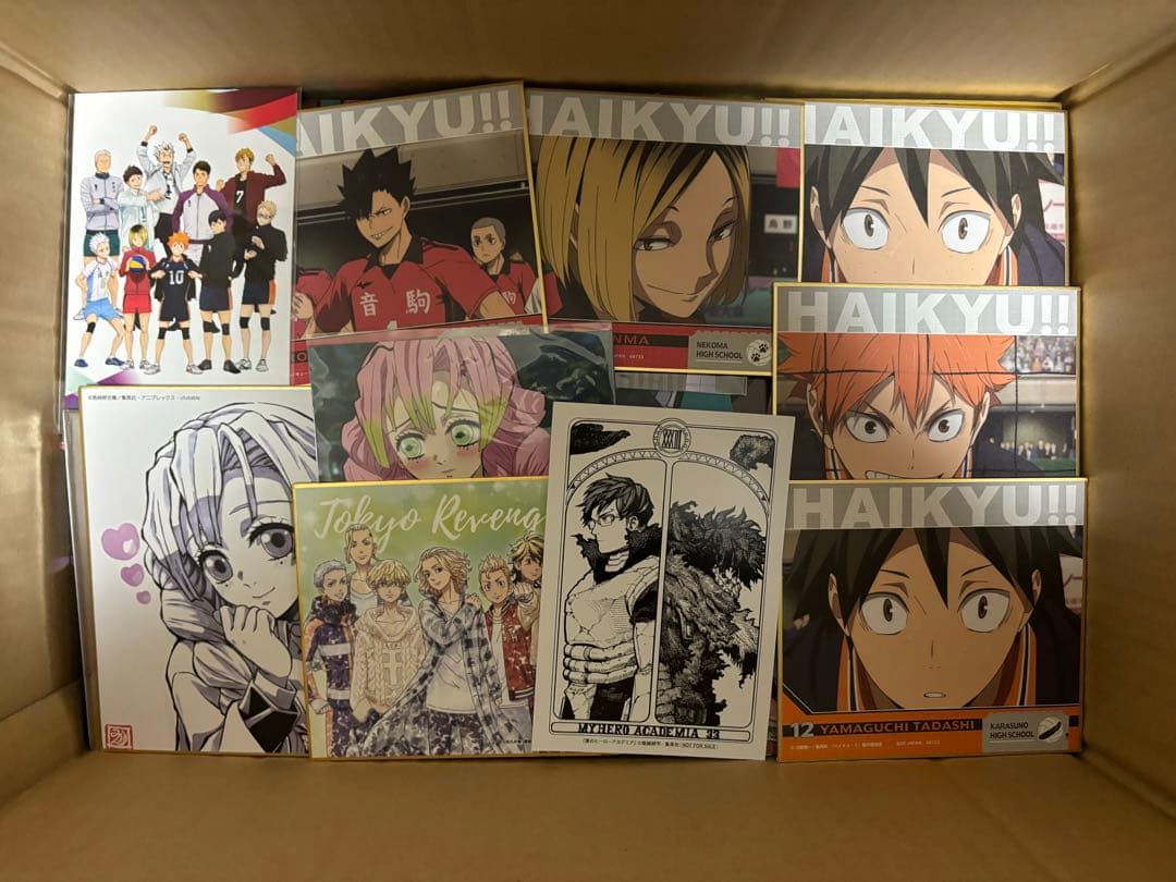 ノンジャンル アニメキャラクター 紙類 大量 まとめ売り