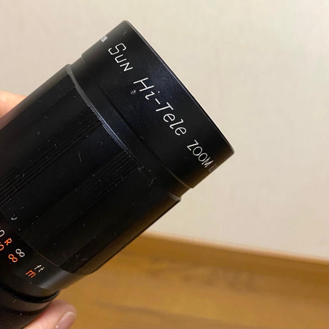 Pentax spotmtic 一眼レフ フィルム 望遠レンズ付き
