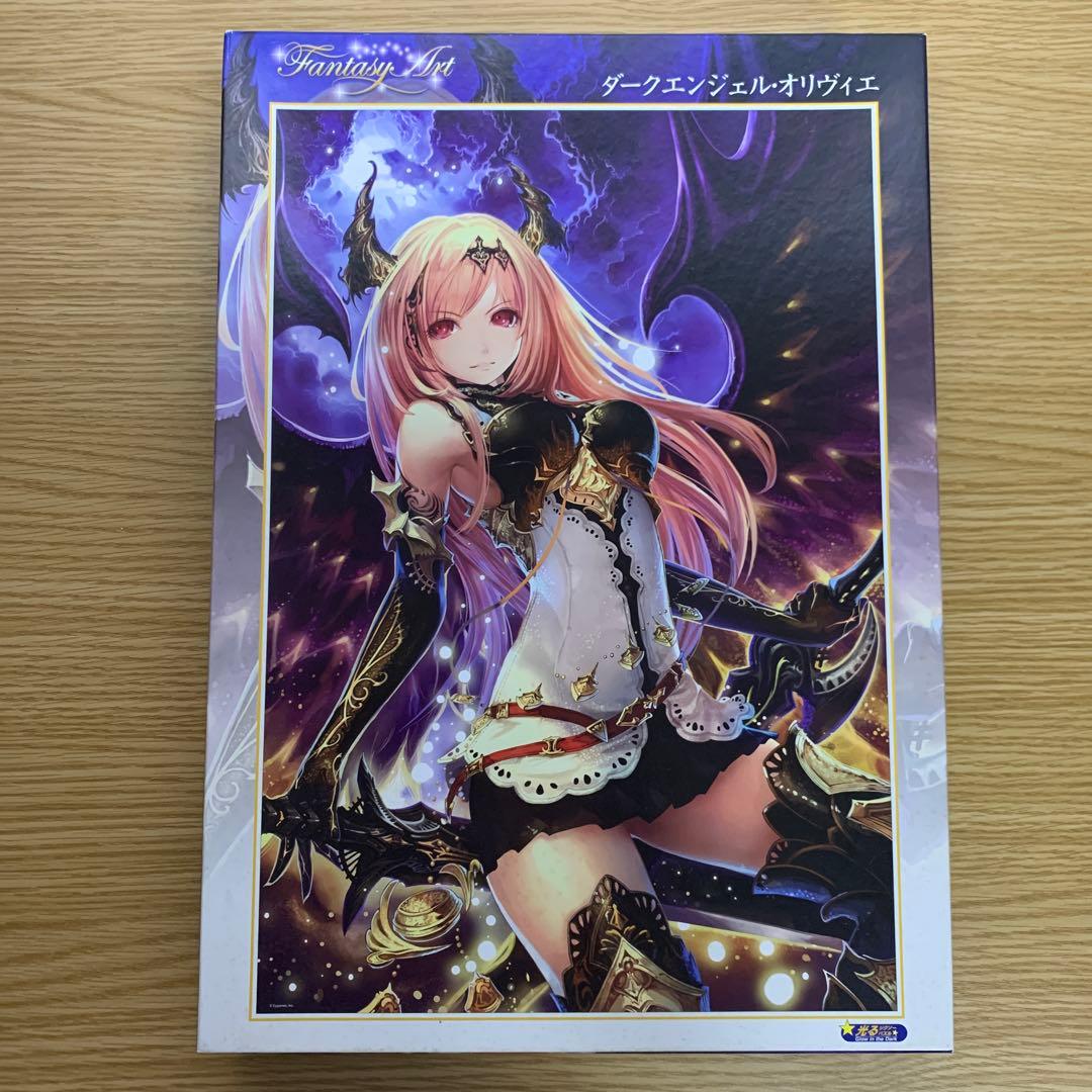 神撃のバハムート ジグソーパズル ダークエンジェル オリヴィエ 1000