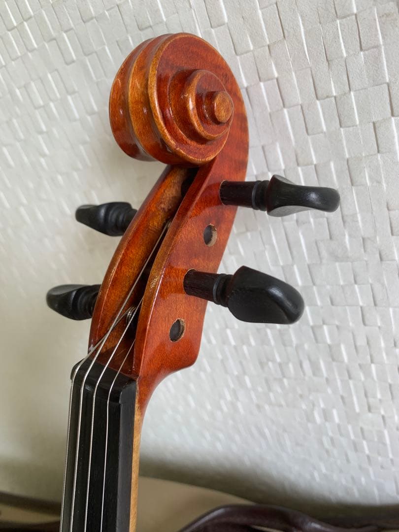 SUZUKI バイオリン 虎杢 No360 1/8 1978 弓 SHIMORA