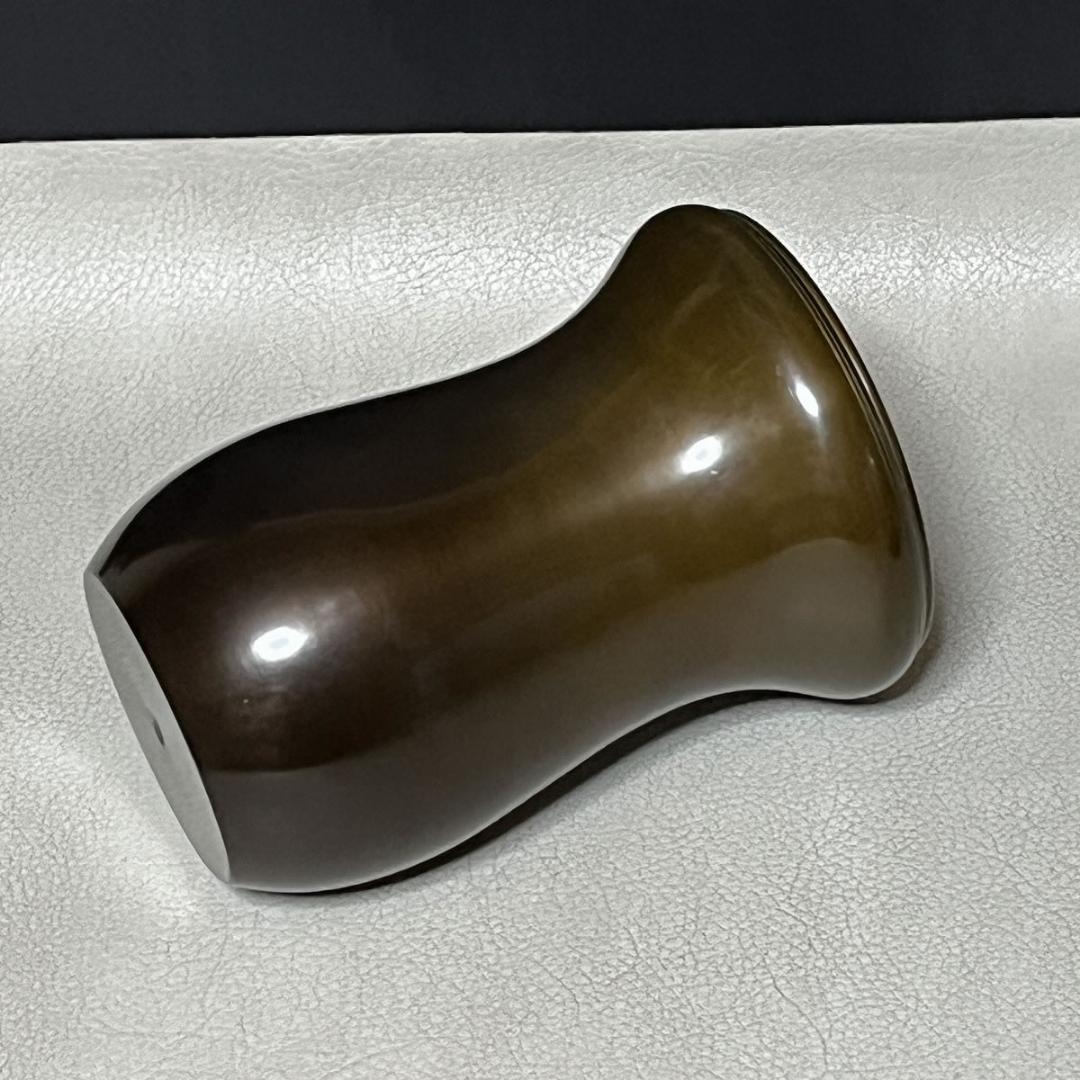 一ノ瀬宗辰 唐銅 槍の鞘 建水 共箱 茶道具 【k3515】