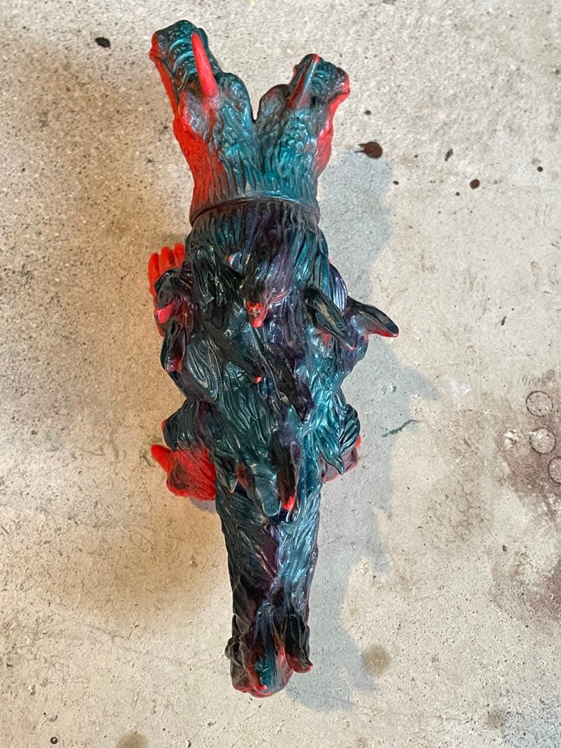 火山怪獣バロン マルサン ソフビ