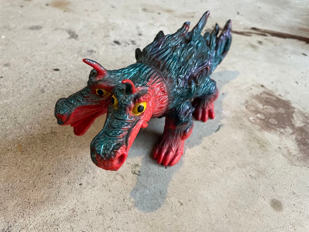 火山怪獣バロン マルサン ソフビ