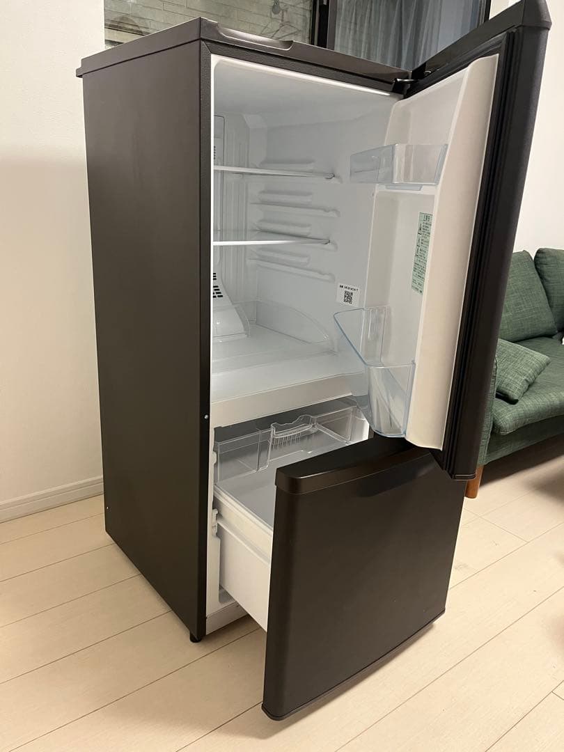 Panasonic 冷蔵庫 138L ダークブラウン 2020年製