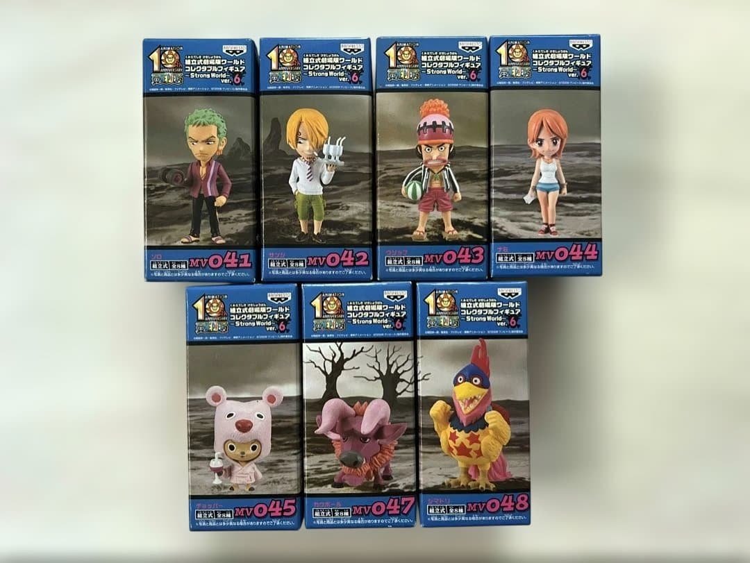未開封]ワンピース WCF ストロングワールド ver.6 全7品セット - メルカリ
