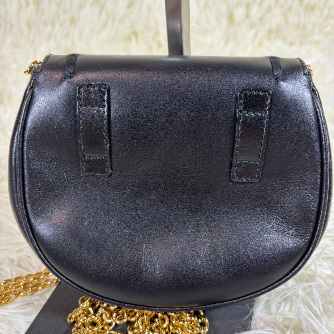 【美品✨】 フェラガモ ショルダーバッグ ヴァラリボン オールレザー