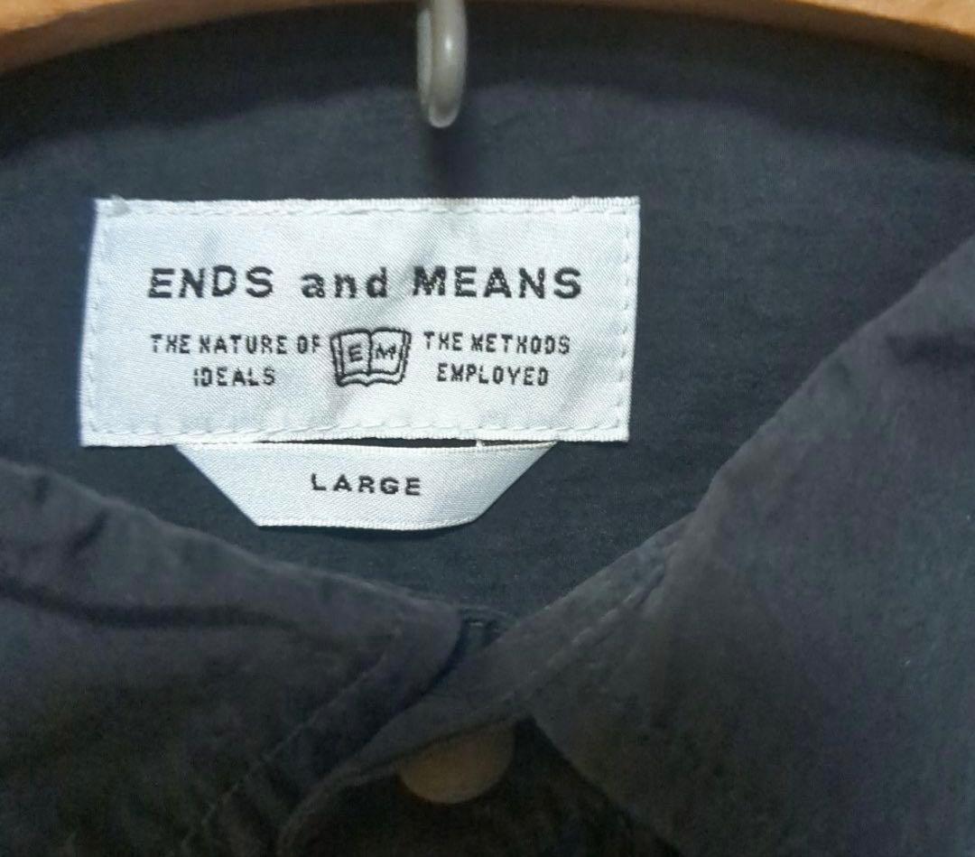 ジャケット・アウター ENDS and MEANS LIGHT SHIRTS JACKET L