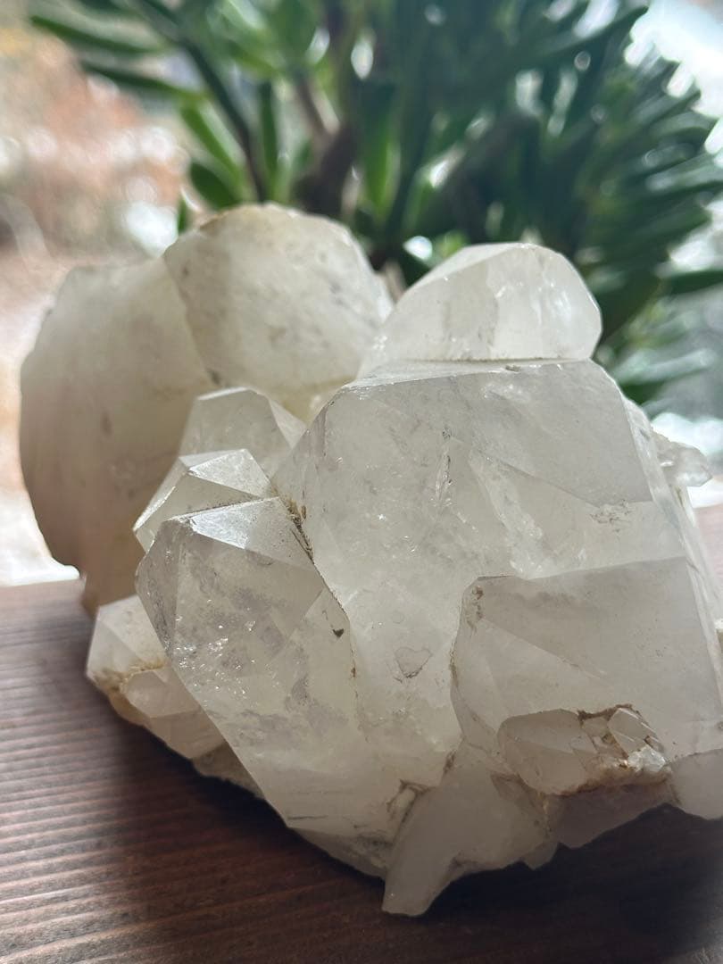 水晶クラスター】1.2キロの迫力のクリスタル！浄化 魔除け 御守り
