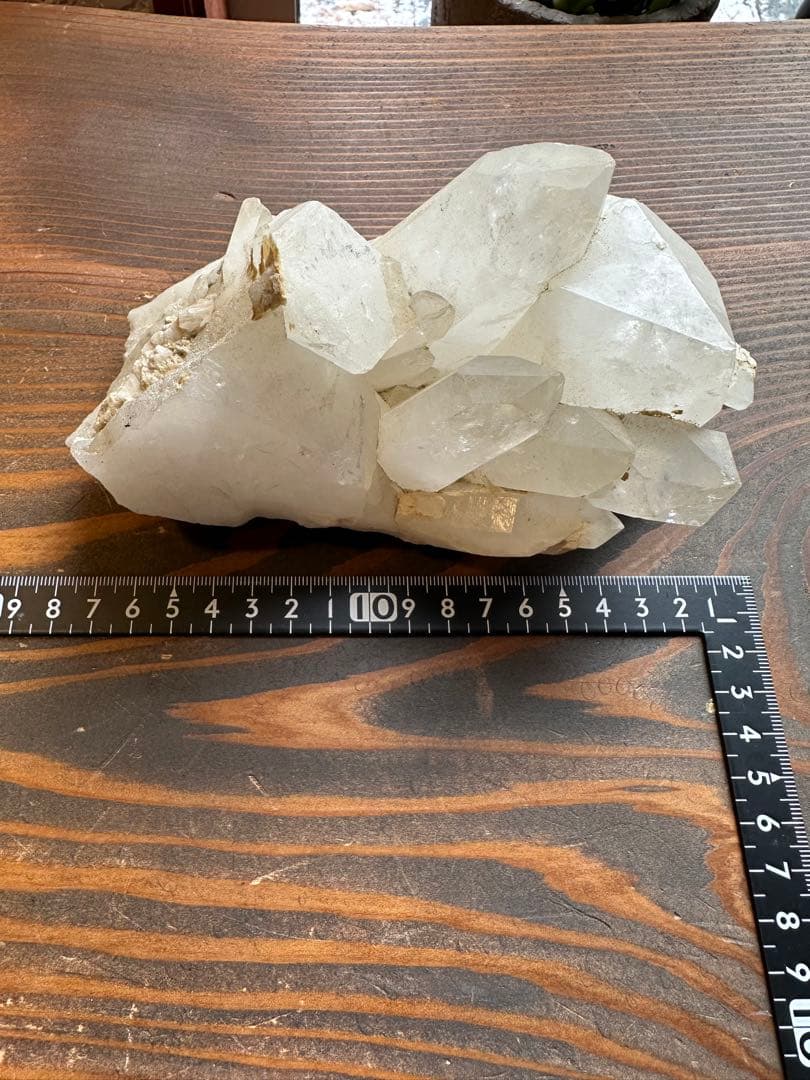 水晶クラスター】1.2キロの迫力のクリスタル！浄化 魔除け 御守り