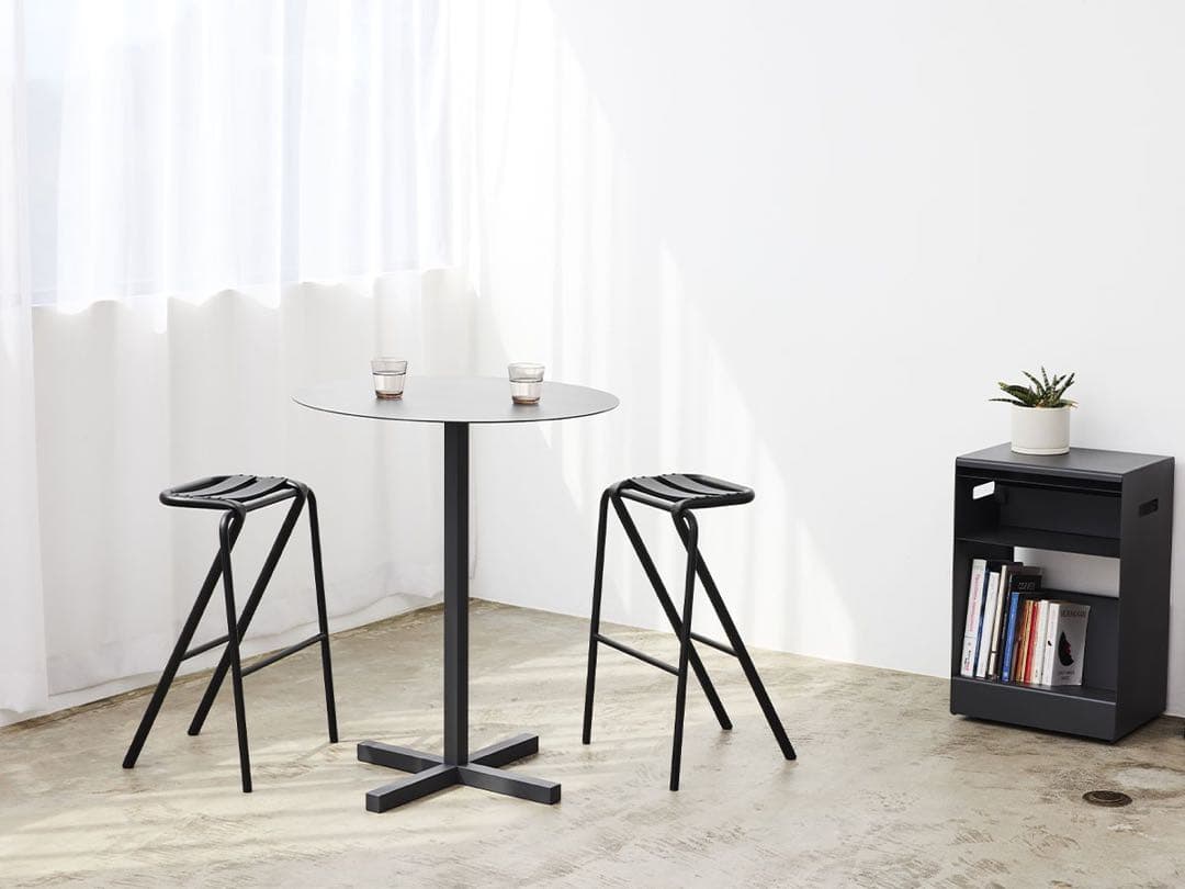 【#i_r】【江東区手渡し可】FLYMEeブラックハイスツール