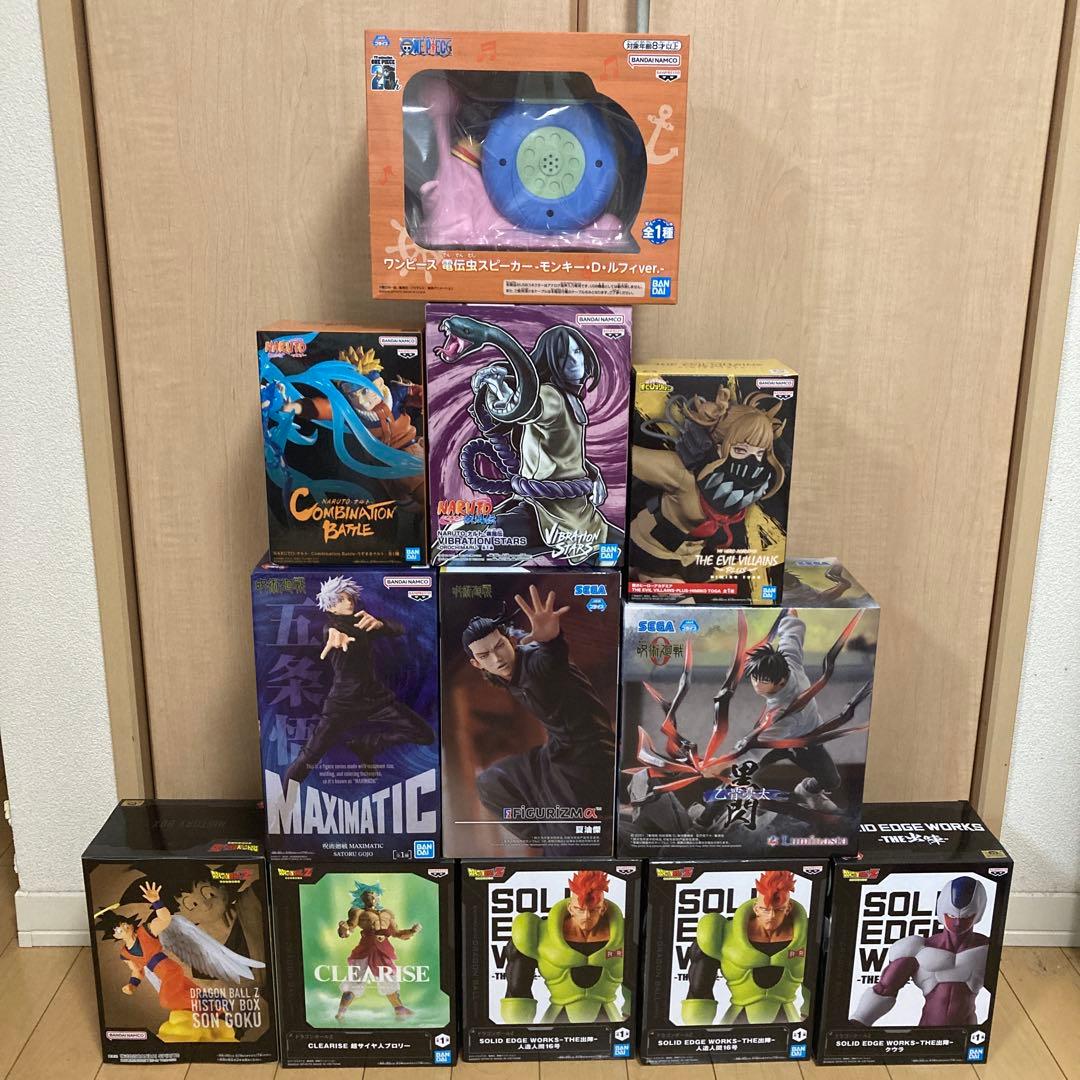 ジャンプ系フィギュアまとめ売り プライズ 12体セット