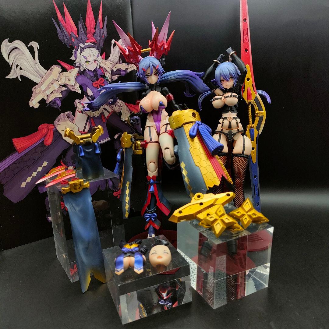 メガミデバイス 皇巫 スサノヲ 闇堕ち調教 レガリア【塗装完成品】