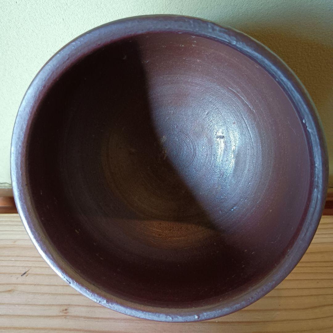 人間国宝 藤原雄 作 備前 茶碗 共箱 共布 栞 最上位作 - メルカリ
